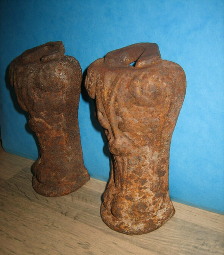 Paire anciens pieds - pieds, de
